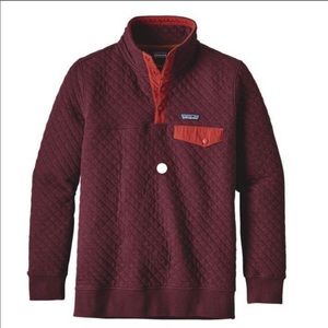 Patagonia Cotton Quilt Snap-T Pullover size large